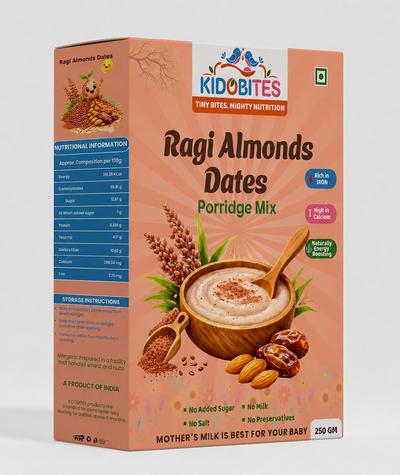 KIDOBITES Mealtime Variety Combo | 12 Months+ | 3 × 250 g