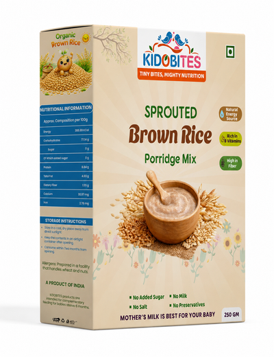 KIDOBITES First Foods Combo | 6 Months+ | 3 × 250 g